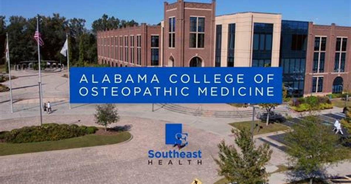 Alabama College of Osteopathic Medicine campus or school building