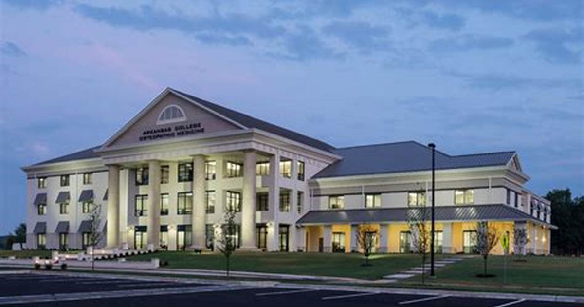 Arkansas College of Osteopathic Medicine campus or school building