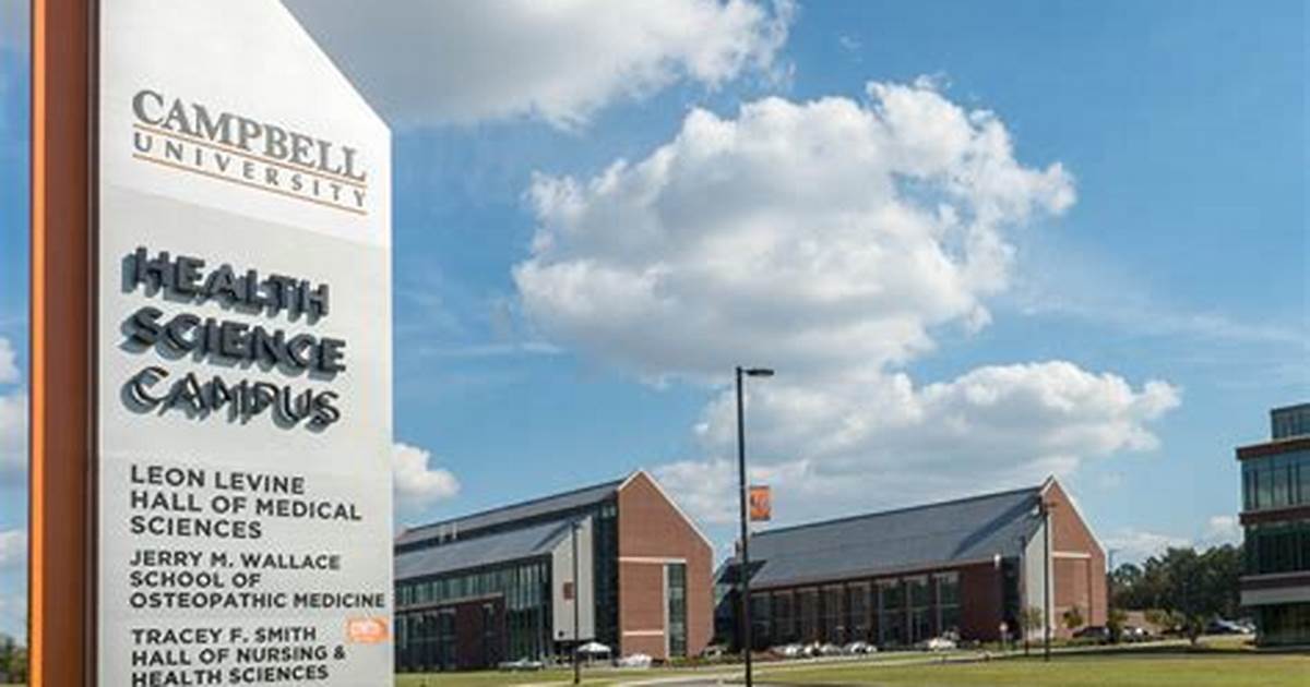 Campbell University Jerry M. Wallace School of Osteopathic Medicine campus or school building
