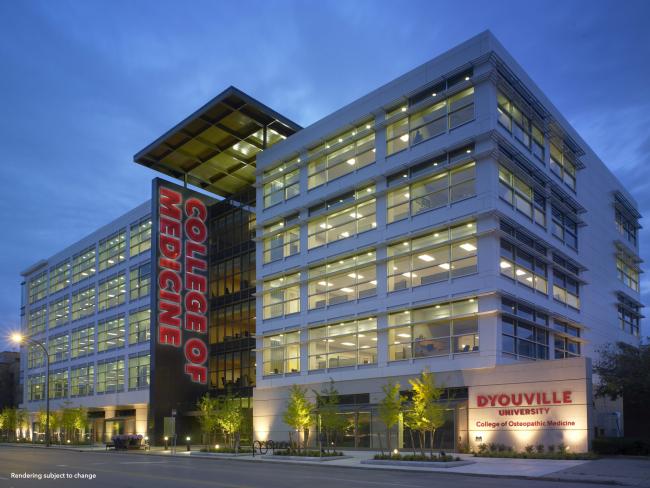 D’Youville University College of Osteopathic Medicine campus or school building